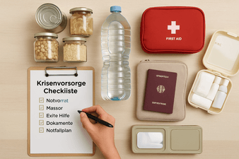 Krisenvorsorge Checkliste – Die komplette Übersicht für deine Notfallvorbereitung