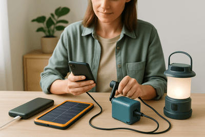 Handy und Geräte ohne Strom aufladen – Powerbanks, Solar und Alternativen für Krisen